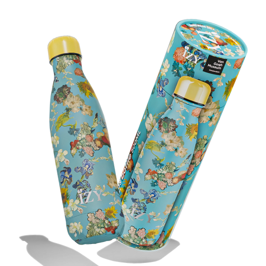 IZY Bottle Vincent’s Flowers 500 ml stainless steel insulated water bottle