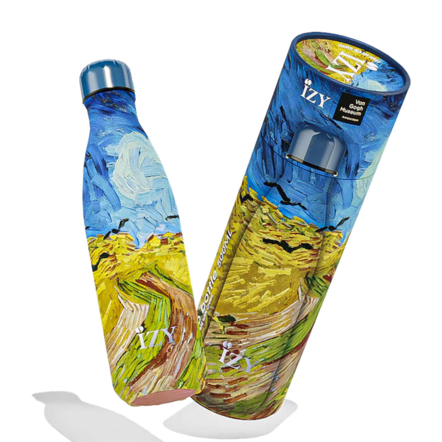 IZY Bottle Wheatfield 500 ml stainless steel insulated water bottle