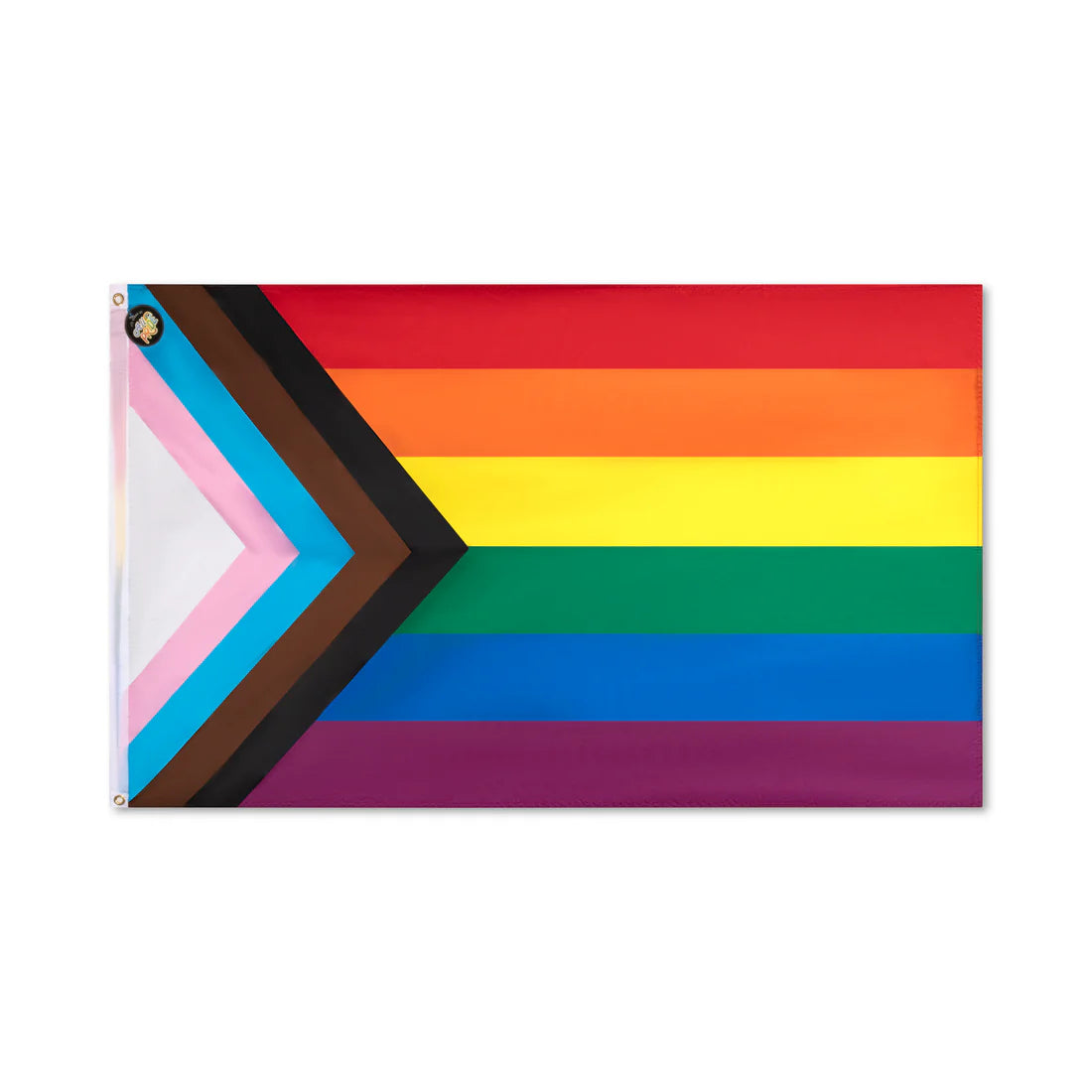 Progress Pride flag 90x150 cm double sided silk printing