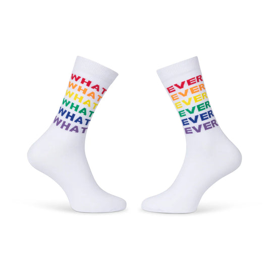 Robin Ruth Pride socks rainbow What Ever design size 41-46