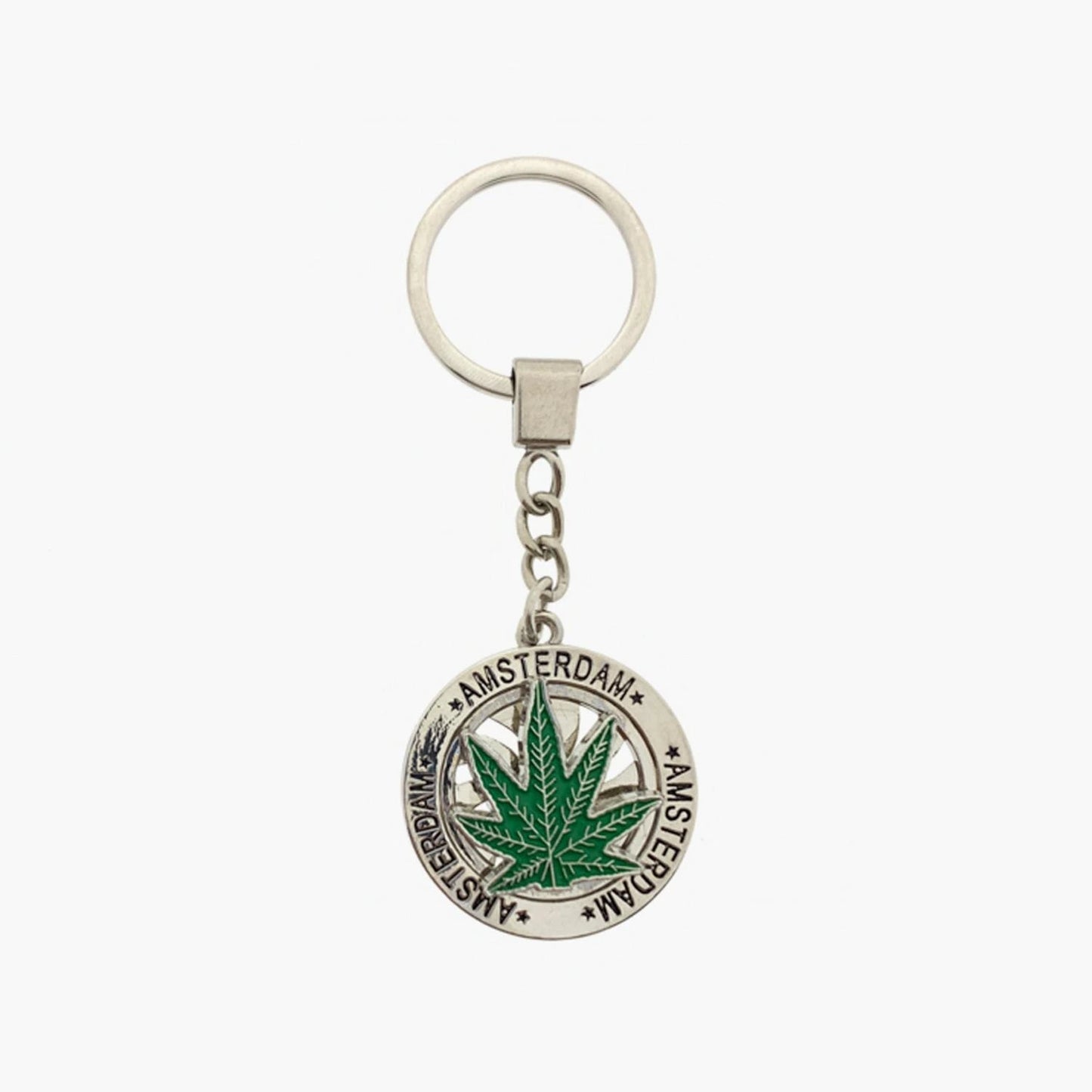 Spinner Keychain  Amsterdam Weed