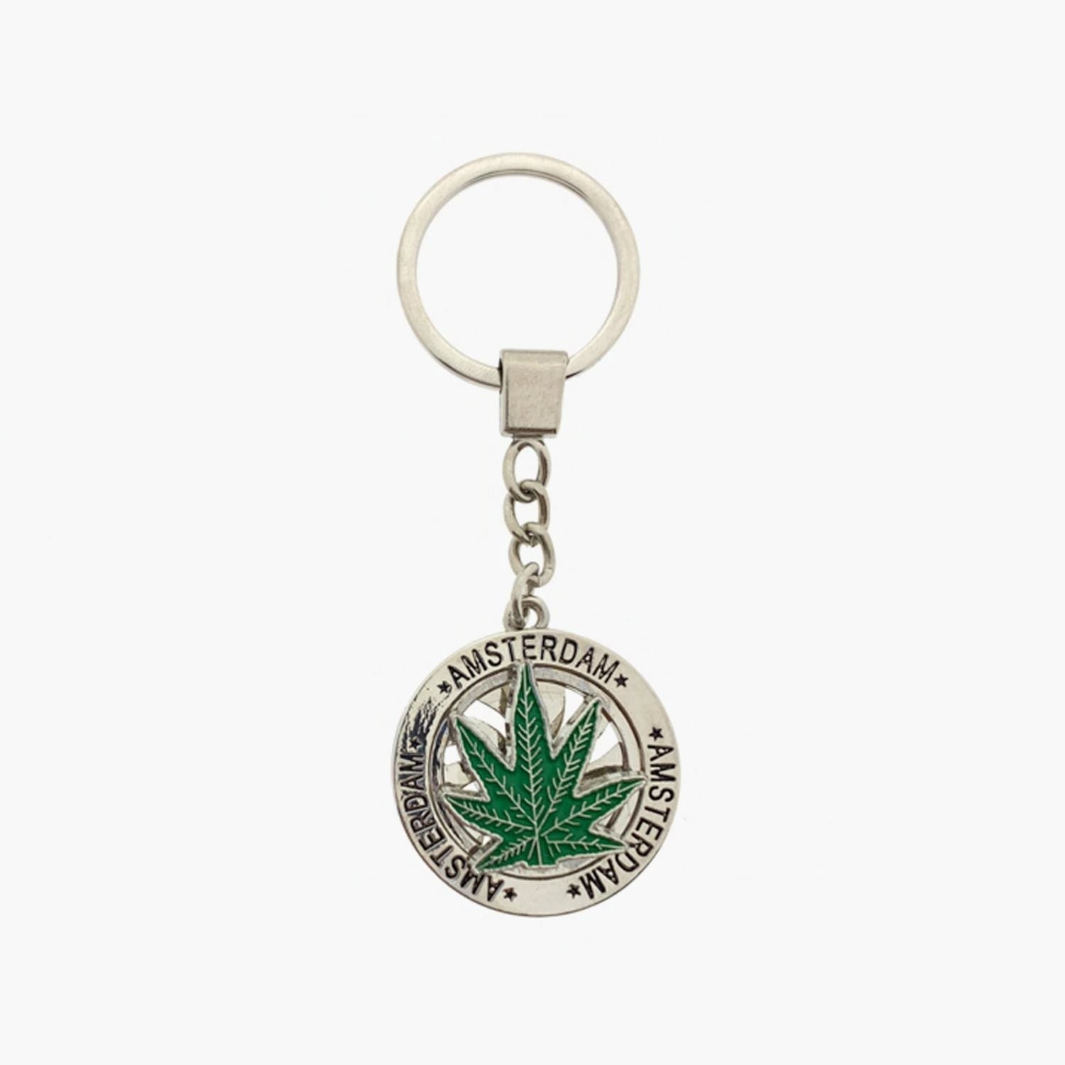 Spinner Keychain  Amsterdam Weed