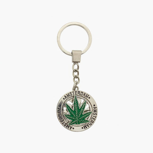 Spinner Keychain  Amsterdam Weed