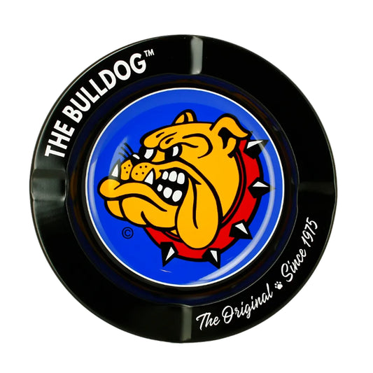 The Bulldog metal ashtray – black international
